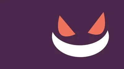 Vivid Minimalist Wallpaper Minimal Wallpaper 4K 1920x1080 A, Minimalist, Hd, Desktop, Wallpaper, Featuring, Gengar, From, Pok, Mon, Showcasing, Iconic, White, Orange, Ultrawide, Full HD