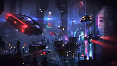 Calm Cyberpunk Wallpaper Technology Wallpaper 4K 3840x2160