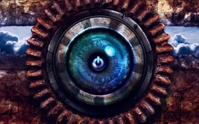 Abstract Central Eye Wallpaper 4K, Abstract category
