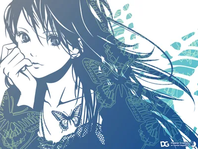 Calm Anime Wallpaper Animals Wallpaper 4K 2048x1536 Hd, Desktop, Wallpaper, Featuring, An, Anime, Girl, With, Flowing, Hair, Butterfly, Designs, White, Brown, Landscape, Full HD