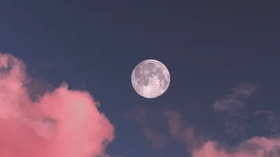 Aesthetic Moon Cave Space Wallpaper 4K 1920x1080