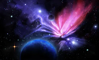 Moody Planet Wallpaper Wallpaper 4K, Space category