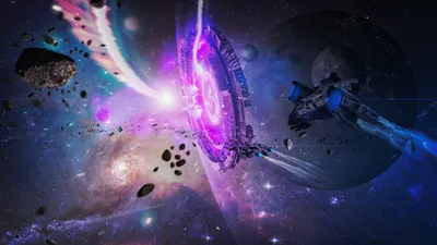 Space Sci Spaceship Space Wallpaper 4K 5120x2880 Space, Sci, Fi, Spaceship, Hd, Desktop, Wallpaper, Pink, White, Ultrawide, 4k
