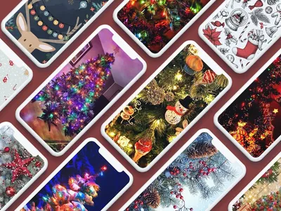 Christmas Android Abstract Abstract Wallpaper 4K 1020x765