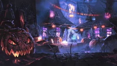 Radiant Halloween Wallpaper World Wallpaper 4K 3840x2160
