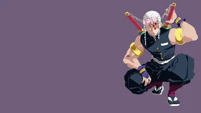 Minimalist Anime Tengen Uzui Demon Minimal Wallpaper 4K 5517x3103 Minimalist, 4k, Ultra, Hd, Anime, Wallpaper, Featuring, (tengen, Uzui, Demon, Slayer:, Kimetsu, Gray, Ultrawide
