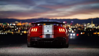 Shelby Super Snake Muscle Car Wallpaper 4K, Cars category