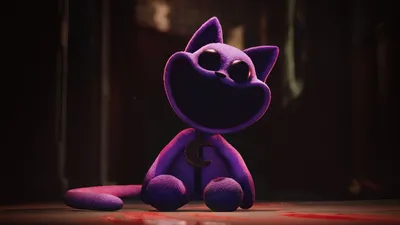 Catnap Character Poppy Animals Wallpaper 4K 1920x1080 Catnap, Character, From, Poppy, Playtime, Video, Game, Captured, Desktop, Featuring, Purple, Feline, Gray, Brown, Ultrawide, Full HD