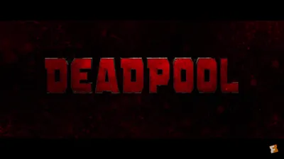 Epic Bold Wallpaper Black/Dark Wallpaper 4K 1920x1080 A, Striking, Hd, Desktop, Wallpaper, Featuring, The, Bold, Title, Deadpool, Red, Against, Black, Ultrawide, Full HD
