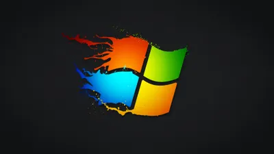 Vibrant Iconic Windows Logo Dynamic Wallpaper 4K, Abstract category