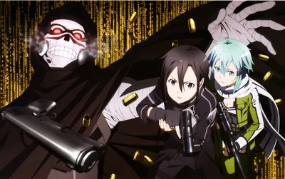 Definition Characters Sword Art Technology Wallpaper 4K 4072x2553 A, High-definition, Wallpaper, Featuring, Characters, From, Sword, Art, Online, Kirito, Sinon, Confront, White, Ultrawide, 4k