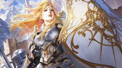 Fantasy Woman Warrior Ornate Armor Fantasy Wallpaper 4K 1924x1082 Hd, Desktop, Wallpaper, Of, A, Fantasy, Woman, Warrior, Ornate, Armor, Holding, Large, White, Ultrawide, Full HD
