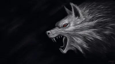Moody Dark Wallpaper Black/Dark Wallpaper 4K 2186x1229 Hd, Dark, Fantasy, Wallpaper, Featuring, A, Fierce, Snarling, Wolf, Glowing, Red, Eyes, Gray, Ultrawide, Full HD