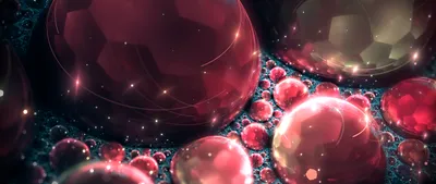 Trippy Cgi Abstract Fractal Abstract Wallpaper 4K 2560x1080 A, Trippy, 3d, Cgi, Abstract, Fractal, Featuring, Glowing, Red, Spheres, Clustered, Intricate, White, Brown, Pink, Ultrawide, QHD
