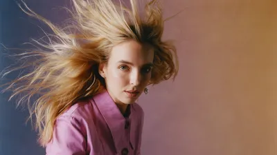 Crisp Blonde Wallpaper Gradients Wallpaper 4K 7176x4037 4k, Ultra, Hd, Pc, Desktop, Wallpaper:, Featuring, Blonde, Celebrity, Jodie, Comer, Her, Gray, Ultrawide