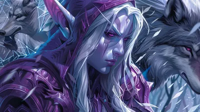Sylvanas Windrunner World Wallpaper 4K, Fantasy category