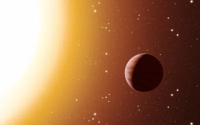 Dreamy Artist Wallpaper Space Wallpaper 4K 5000x3125 Artist’s, Impression, Of, A, Hot, Jupiter, Exoplanet, In, Artist, Star, Cluster, Messier, Orange, Brown, Ultrawide, 4k