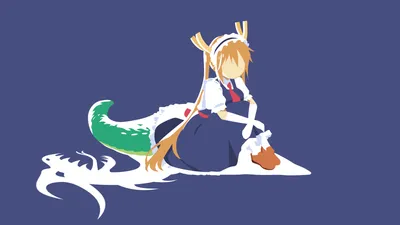 Crisp Minimalist Wallpaper Minimal Wallpaper 4K 1920x1080 Minimalist, Hd, Anime, Wallpaper, Featuring, Tohru, From, Miss, Kobayashi, 039, Dragon), Maid, Brown, White, Ultrawide, Full HD
