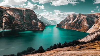 Crisp Serene Wallpaper Nature Wallpaper 4K 3840x2160 Hd, Desktop, Wallpaper:, Featuring, A, Serene, Lake, Surrounded, Towering, Mountains, Under, Partly, White, Ultrawide, 4k