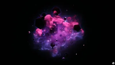Crisp Abstract Wallpaper Abstract Wallpaper 4K 1920x1080 Abstract, 3d, Cgi, Artwork, Featuring, Dark, Purple, And, Pink, Swirling, Clouds, Floating, Brown, Ultrawide, Full HD