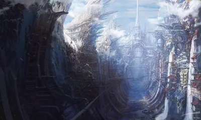 Vivid Towering Wallpaper World Wallpaper 4K 1920x1147 A, Towering, Fantasy, Cityscape, With, Intricate, Buildings, And, Spires, Enveloped, Mist, Rendered, White, Ultrawide, Full HD