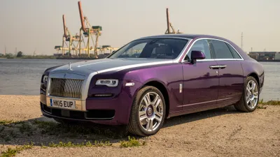 Luxurious Rolls Royce Cars Wallpaper 4K 3840x2160 Hd, Desktop, Wallpaper, Featuring, A, Luxurious, Rolls-royce, Ghost, Car, Striking, Purple, Color, White, Ultrawide, 4k
