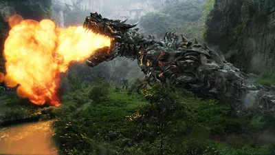 Transformers Age Extinction Metallic Dragon Fantasy Wallpaper 4K 1920x1080 A, Striking, Hd, Wallpaper, From, Transformers, Age, Of, Extinction, Featuring, Metallic, Gray, White, Ultrawide, Full HD