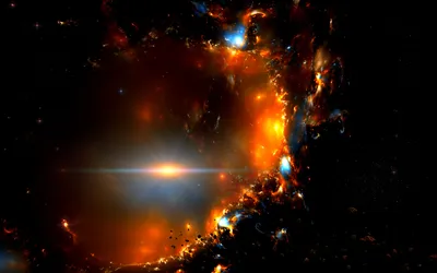 Crisp Sci Wallpaper Space Wallpaper 4K 2560x1600 A, Stunning, Hd, Desktop, Wallpaper, Of, Sci-fi, Space, Scene, Featuring, Dramatic, Explosion, Red, Brown, Ultrawide, QHD
