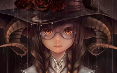 Fantasy Character Large Hat Wallpaper 4K, Fantasy category