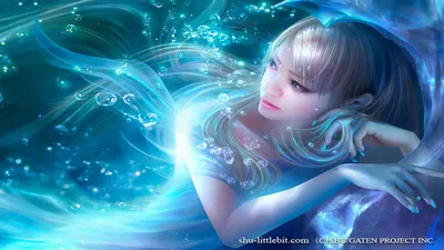 Vibrant Fantasy Wallpaper Fantasy Wallpaper 4K 1920x1080 A, Fantasy-themed, Hd, Desktop, Wallpaper, Featuring, Serene, Woman, Surrounded, Ethereal, Blue, Swirls, Brown, White, Ultrawide, Full HD