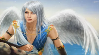 Fantasy Angel Long Flowing Fantasy Wallpaper 4K 3840x2160 Hd, Fantasy, Desktop, Wallpaper, Featuring, An, Angel, With, Long, Flowing, Silver, Hair, White, Ultrawide, 4k