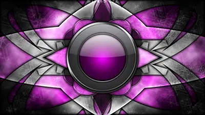 Misty Abstract Wallpaper Abstract Wallpaper 4K 1920x1080 Hd, Pc, Desktop, Wallpaper, Featuring, An, Abstract, Design, Intricate, Purple, Silver, Geometric, Gray, Ultrawide, Full HD