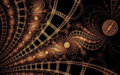 Moody Psychedelic Wallpaper Abstract Wallpaper 4K 1920x1200 Hd, Pc, Desktop, Wallpaper, Featuring, A, Psychedelic, Trippy, Abstract, Fractal, Design, Warm, Brown, Ultrawide, Full HD