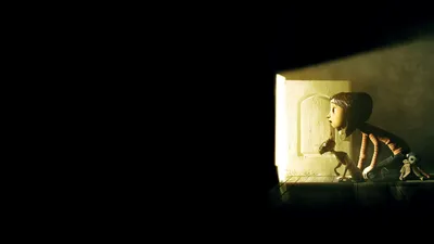 Dreamy Movie Wallpaper Animals Wallpaper 4K 1920x1080 Hd, Pc, Desktop, Wallpaper, Featuring, A, Scene, From, Movie, Coraline, Showing, Peering, White, Teal, Ultrawide, Full HD