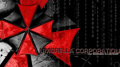 Red Black Umbrella Corporation Technology Wallpaper 4K 1920x1080 Hd, Pc, Desktop, Wallpaper, Featuring, The, Red, And, Black, Umbrella, Corporation, Logo, Ultrawide, Full HD