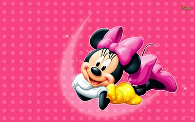 Bright Disney Wallpaper Abstract Wallpaper 4K 1920x1200 Hd, Disney, Movie, Desktop, Wallpaper, Featuring, Minnie, Mouse, Playful, Pose, Pink, Polka-dotted, Green, Ultrawide, Full HD