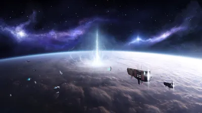 Vivid Sci Wallpaper Wallpaper 4K, Space category