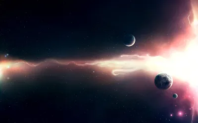 Sci Planets Brilliant Sun Wallpaper 4K, Space category