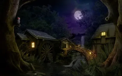 Definition Fantasy Forest Wallpaper 4K, Fantasy category