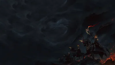 Dark Depicting Four Horsemen Animals Wallpaper 4K 1920x1080 Dark, Hd, Pc, Desktop, Wallpaper, Depicting, The, Four, Horsemen, Apocalypse, Emerging, Stormy, Ultrawide, Full HD