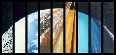 Planets One Space Space Wallpaper 4K 2708x1280 Planets, As, One, Pink, Gray, White, Ultrawide, QHD