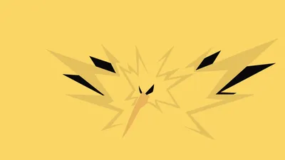 Minimalist Zapdos Pok Mon Minimal Wallpaper 4K 1920x1080 A, Minimalist, Hd, Wallpaper, Featuring, Zapdos, From, Pokémon, Pok, Mon, Set, Against, Yellow, Pink, Orange, Ultrawide, Full HD