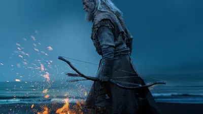 Dead Robin Hood Abstract Wallpaper 4K 3840x2160 The, Dead, Of, Robin, Hood, Lone, Arrow-wielding, Figure, Long, Hair, Bow, Gray, Ultrawide, 4k