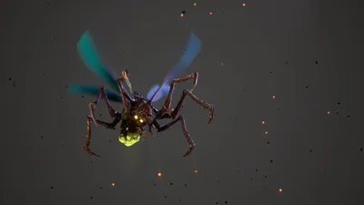 Moody Deep Wallpaper Black/Dark Wallpaper 4K 2500x1406 Hd, Deep, Rock, Galactic, Wallpaper, Featuring, A, Flying, Alien, Creature, Glowing, Wings, Brown, Gray, Ultrawide, Full HD