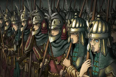 Sleek Anime Wallpaper Black/Dark Wallpaper 4K 1638x1091 Anime, Berserk, Hd, Pc, Desktop, Wallpaper:, And, Background, Lined, Rank, Helmeted, Chainmail, Brown, Gray, Ultrawide