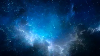 Calm Blue Wallpaper Space Wallpaper 4K 3840x2160 Hd, Desktop, Wallpaper, Featuring, A, Stunning, Blue, Sci-fi, Starry, Space, Scene, Red, Ultrawide, 4k
