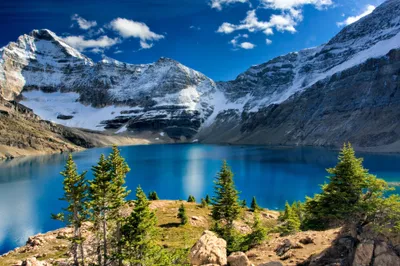 Mountain Landscape Cave Nature Wallpaper 4K 3839x2558