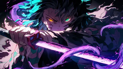 Demon Slayer Kimetsu Wallpaper 4K, Abstract category