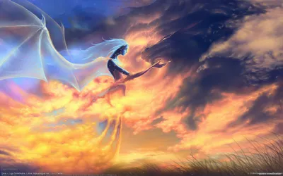 Golden Mesmerizing Wallpaper Nature Wallpaper 4K 1920x1200 A, Mesmerizing, Hd, Wallpaper:, Depicting, Dark, Angel, Amidst, Vibrant, Clouds, Embodying, Themes, Orange, Purple, Ultrawide, Full HD