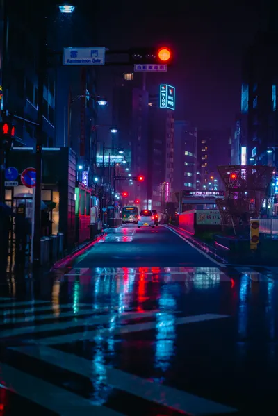 Cars Between Rise Buildings World Wallpaper 4K 3000x4498
